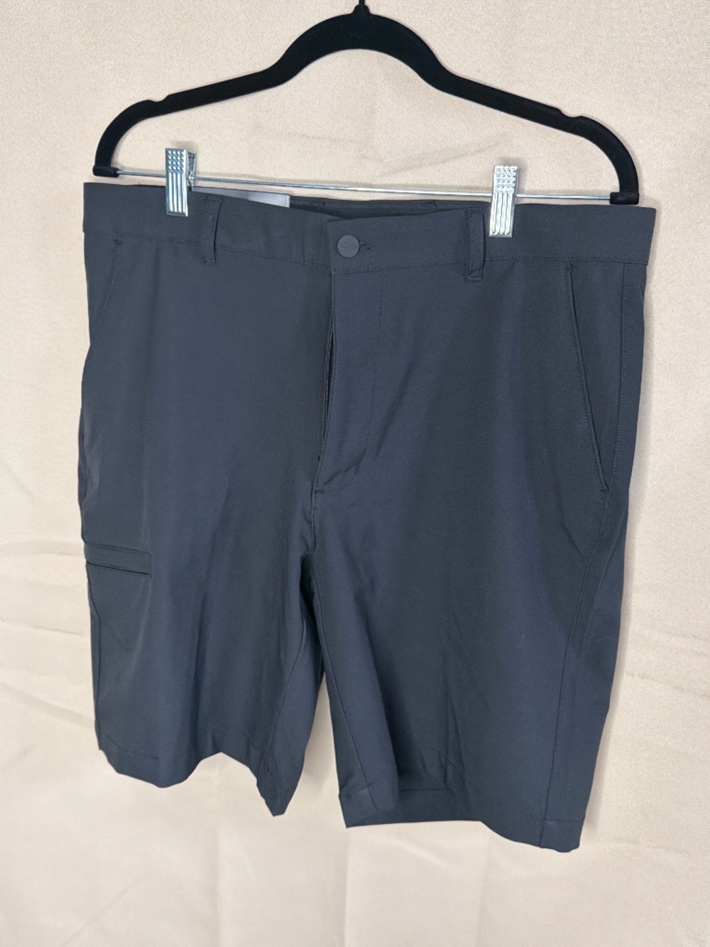 Greg Norman Men’s Performance Stretch Golf Shorts Black 34 NWT